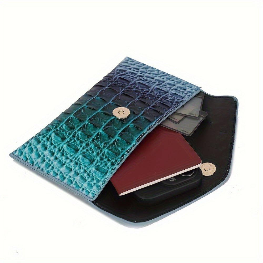 Women's Wallet – 3-Piece, Piece Faux Leather Set Crocodile – detail view 23