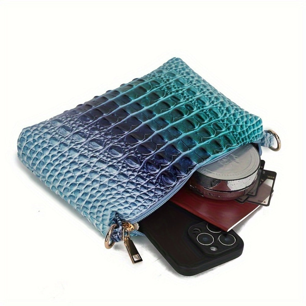 Women's Wallet – 3-Piece, Piece Faux Leather Set Crocodile – detail view 24