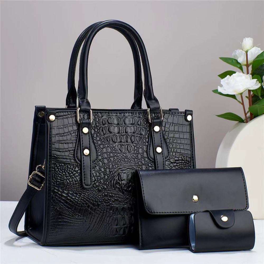 Women's Wallet – 3-Piece, 4 Colors, PU Leather, Large Capacity – detail view 18