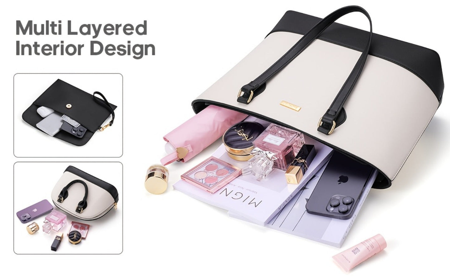 Women's Wallet – 4-Piece, Adjustable Strap – detail view 27
