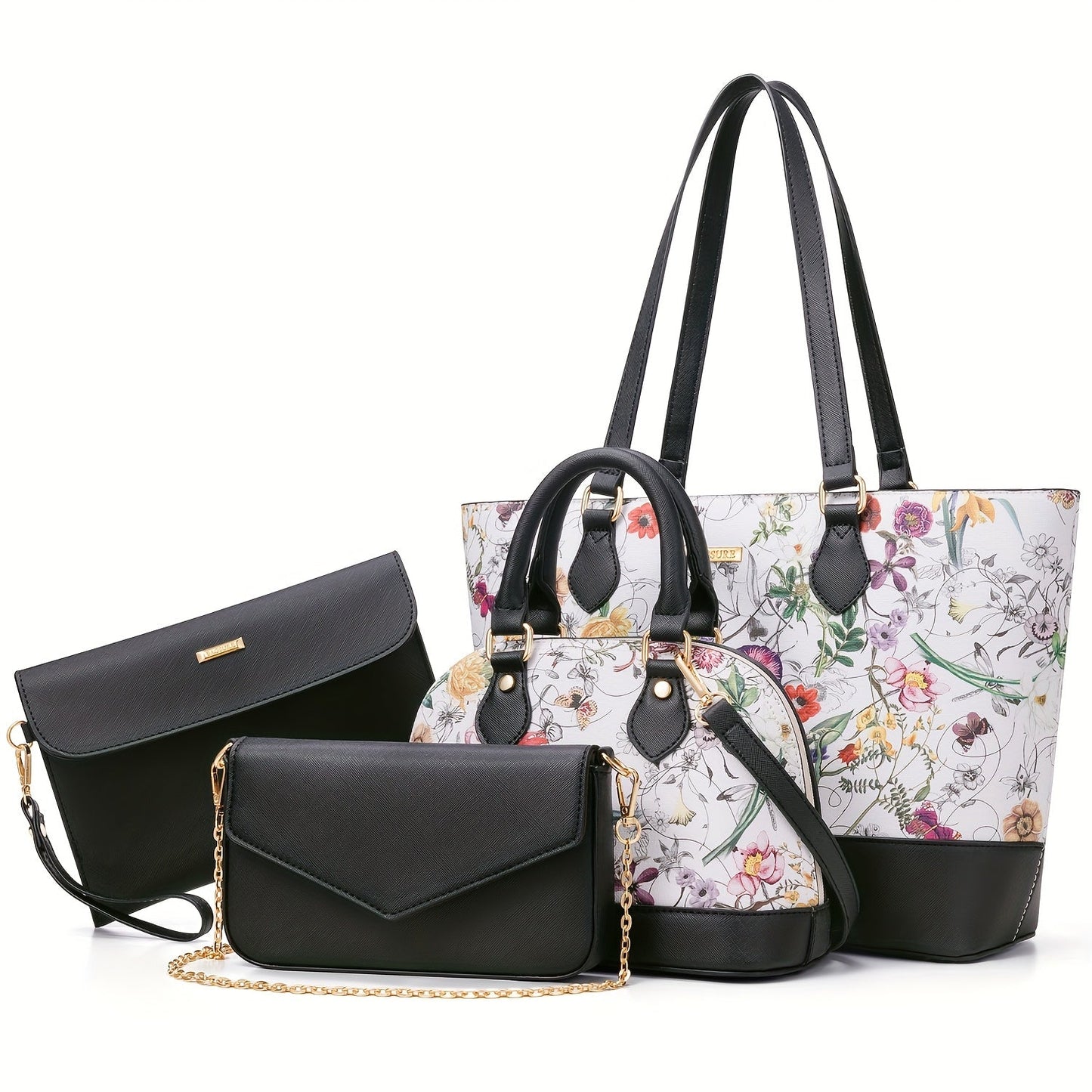 Women's Wallet – 4-Piece, Adjustable Strap – front view - product view 24