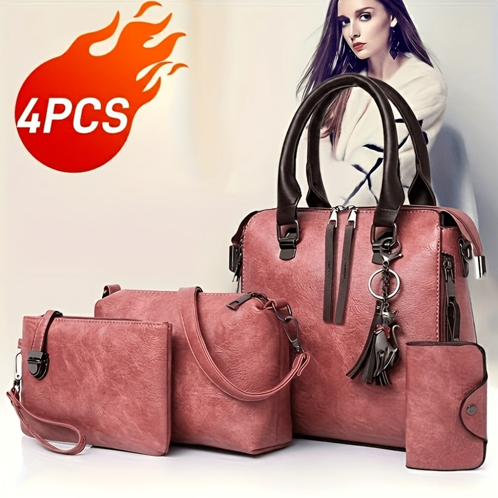 Women's Wallet – 4-Piece, PU Leather, for Travel & Work – detail view 15