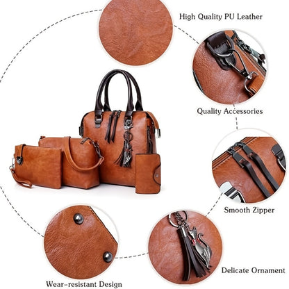 Women's Wallet – 4-Piece, PU Leather, for Travel & Work – detail view 17