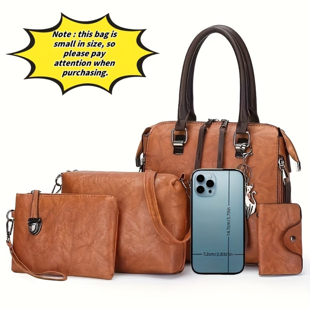 Women's Wallet – 4-Piece, PU Leather, for Travel & Work – detail view 7