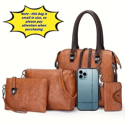 Women's Wallet – 4-Piece, PU Leather, for Travel & Work – detail view 7
