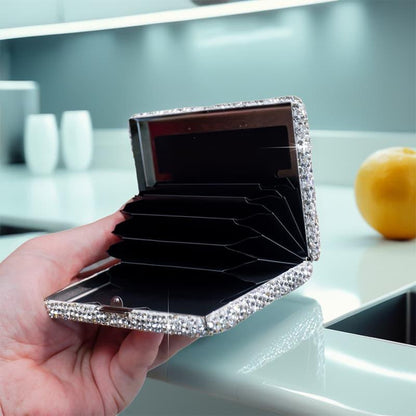 Women's Wallet – Aluminum Alloy Card Holder Anti – detail view 13