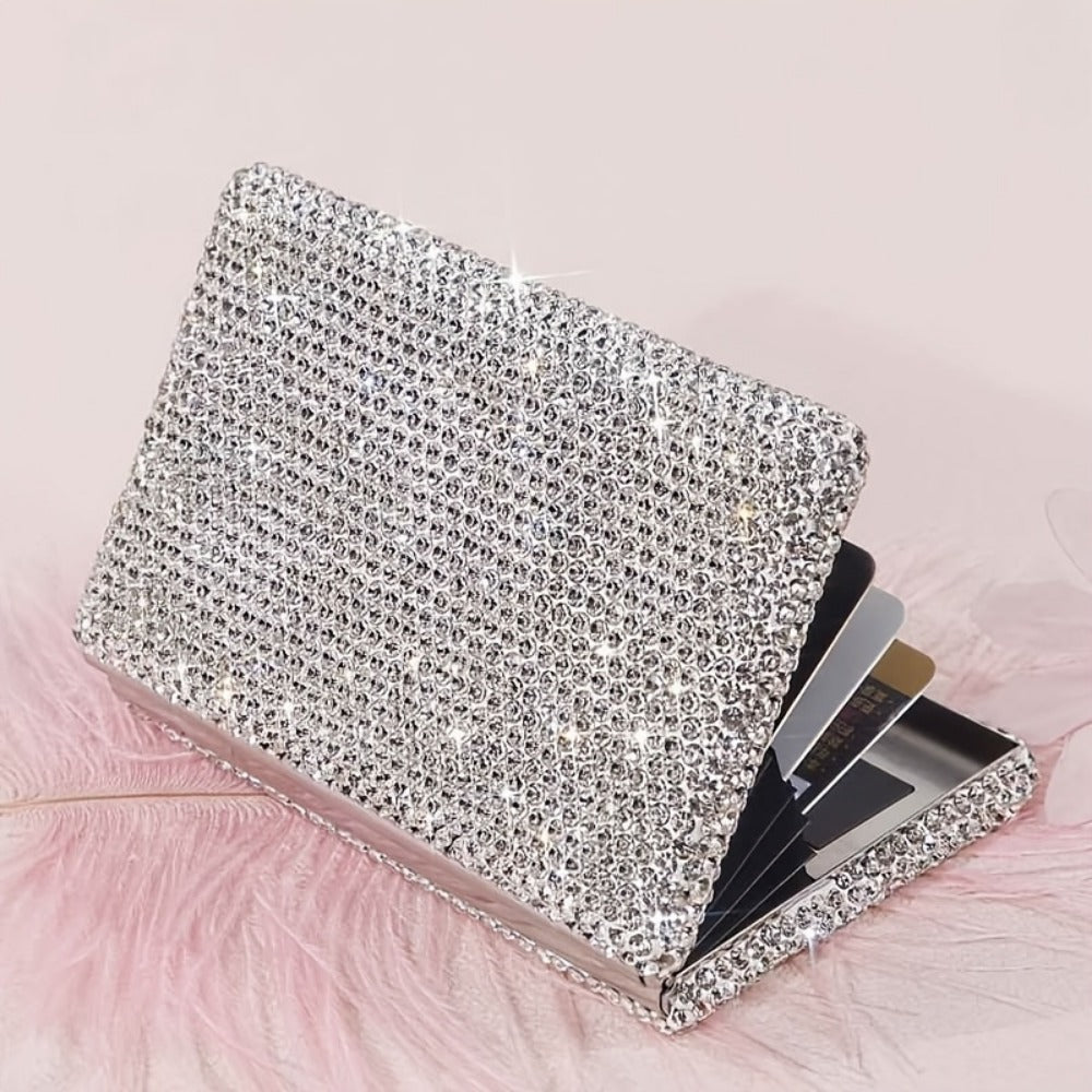 Women's Wallet – Aluminum Alloy Card Holder Anti – detail view 11
