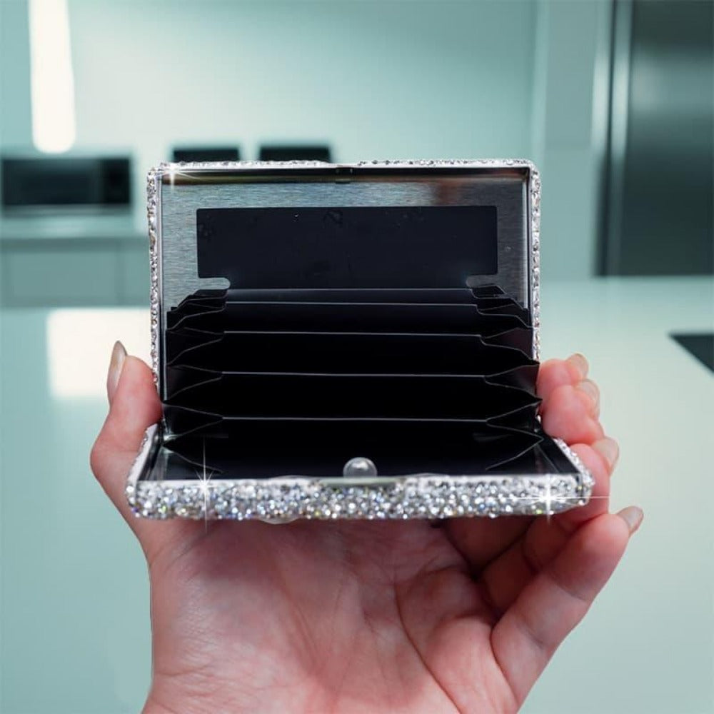 Women's Wallet – Aluminum Alloy Card Holder Anti – detail view 8