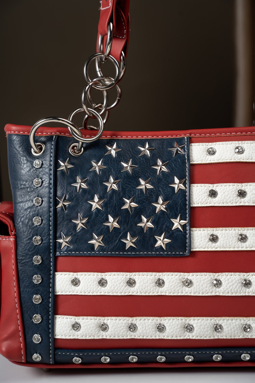 Women's Wallet – American Flag Set Patriotic Stars – detail view 12