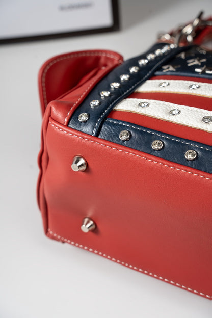 Women's Wallet – American Flag Set Patriotic Stars – detail view 13