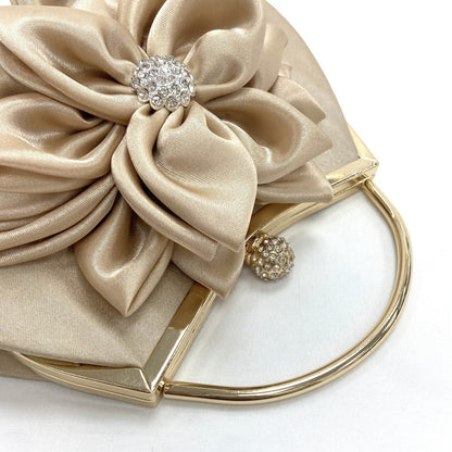 Women's Wallet – Beaded Flower Evening Vintage Clutch – detail view 15