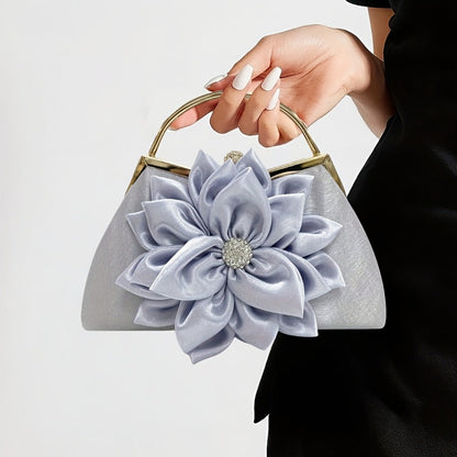 Women's Wallet – Beaded Flower Evening Vintage Clutch – detail view 21