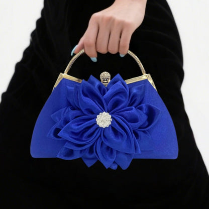 Women's Wallet – Beaded Flower Evening Vintage Clutch – detail view 5
