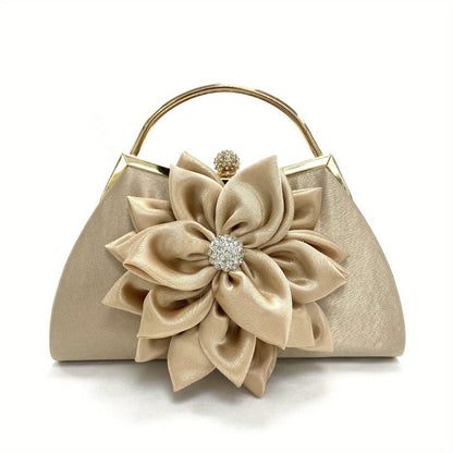 Women's Wallet – Beaded Flower Evening Vintage Clutch – detail view 24