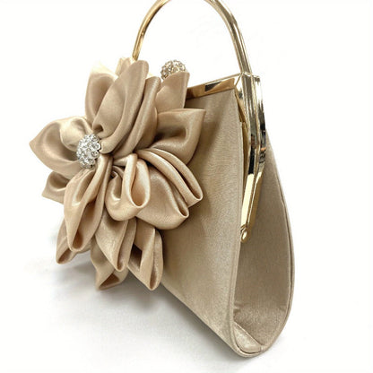 Women's Wallet – Beaded Flower Evening Vintage Clutch – detail view 27