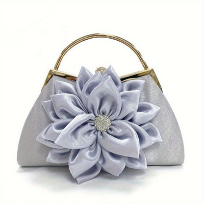 Women's Wallet – Beaded Flower Evening Vintage Clutch – alternate view