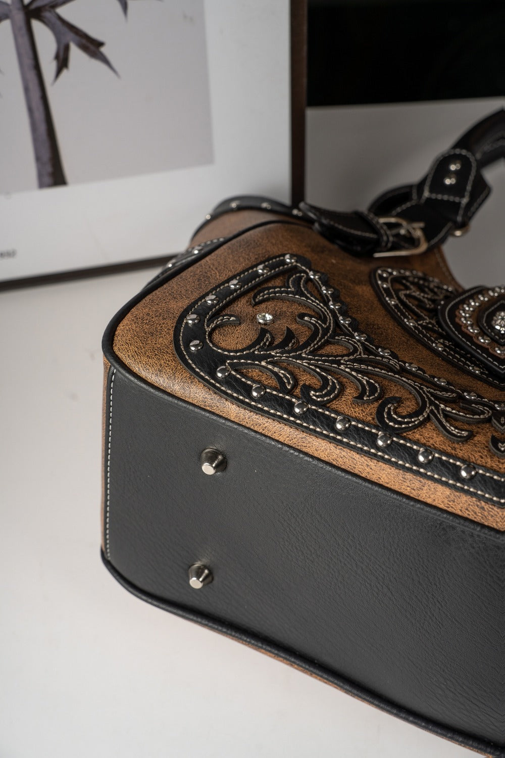 Women's Wallet – Berry Conchos Cowgirl Concealed Carry – detail view 16