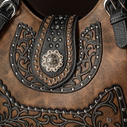 Women's Wallet – Berry Conchos Cowgirl Concealed Carry – detail view 5
