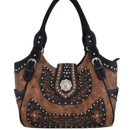 Women's Wallet – Berry Conchos Cowgirl Concealed Carry – detail view 8