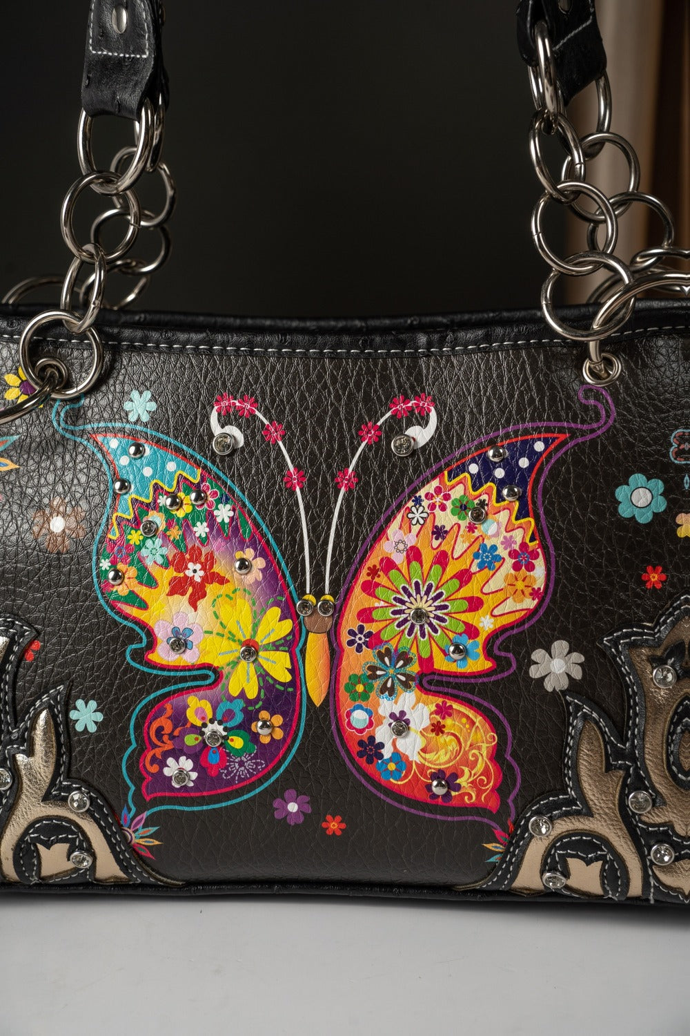 Women's Wallet – Butterfly Floral Western Set Phone – detail view 18