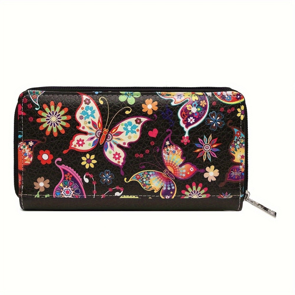 Women's Wallet – Butterfly Floral Western Set Phone – detail view 20