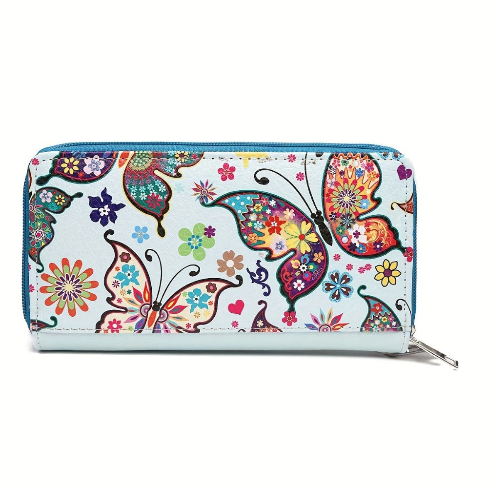 Women's Wallet – Butterfly Floral Western Set Phone – detail view 25