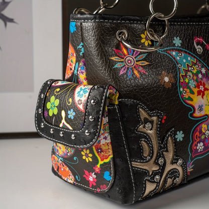 Women's Wallet – Butterfly Floral Western Set Phone – detail view 8