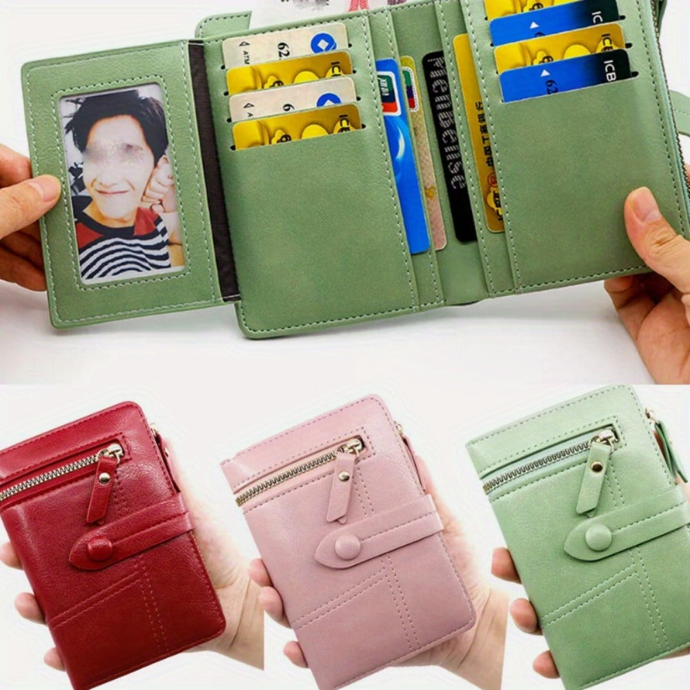 Women's Wallet – Compact, for Everyday Use – front view