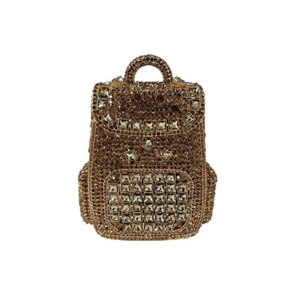 Women's Wallet – Crystal Evening Shaped Rhinestone Clutch – detail view 7