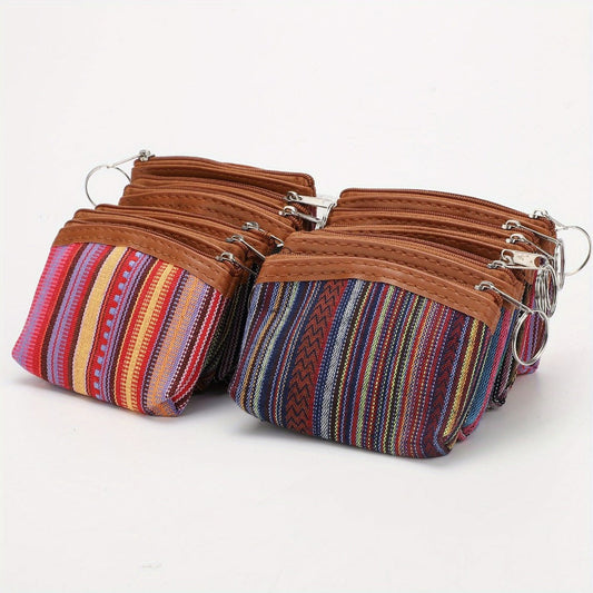 Women's Wallet – Ethnic Fabric Coin Set Of – detail view 2
