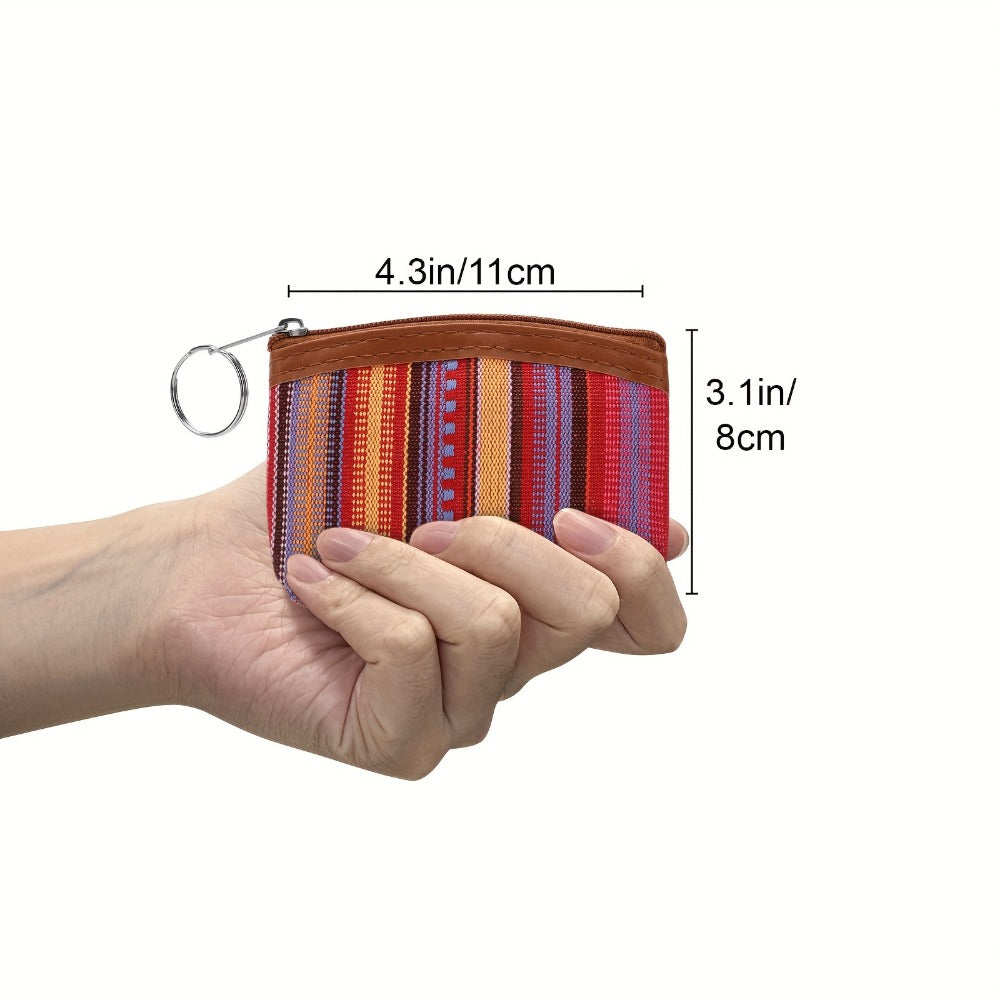Women's Wallet – Ethnic Fabric Coin Set Of – detail view 3