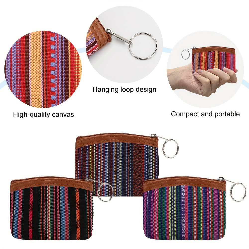 Women's Wallet – Ethnic Fabric Coin Set Of – detail view 4