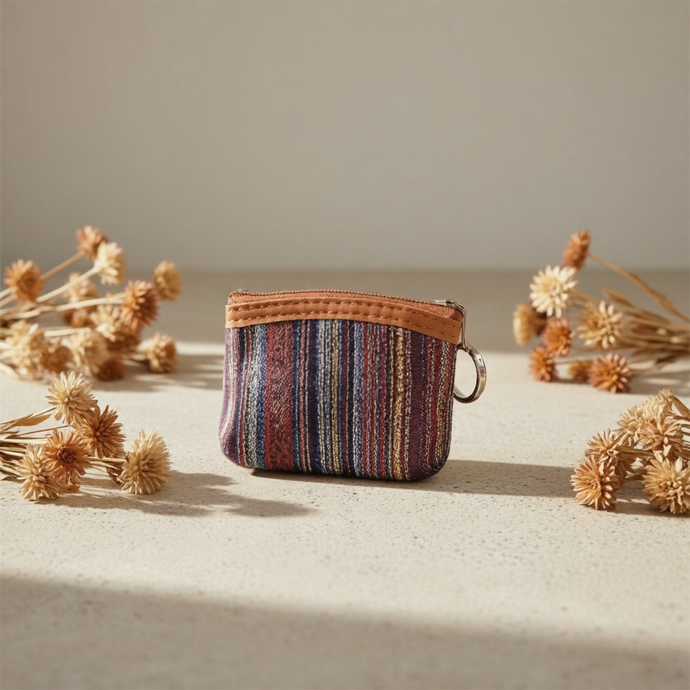 Women's Wallet – Ethnic Fabric Coin Set Of – detail view 6