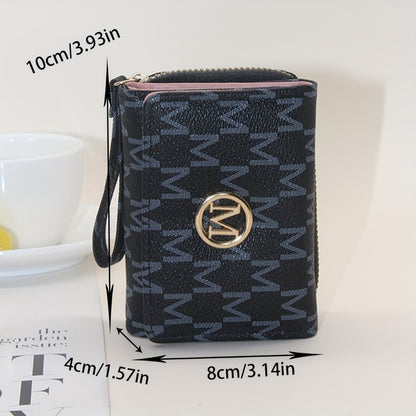 Women's Wallet – for Everyday Use, Designer Letter Print Trifold Fashionable – detail view 9