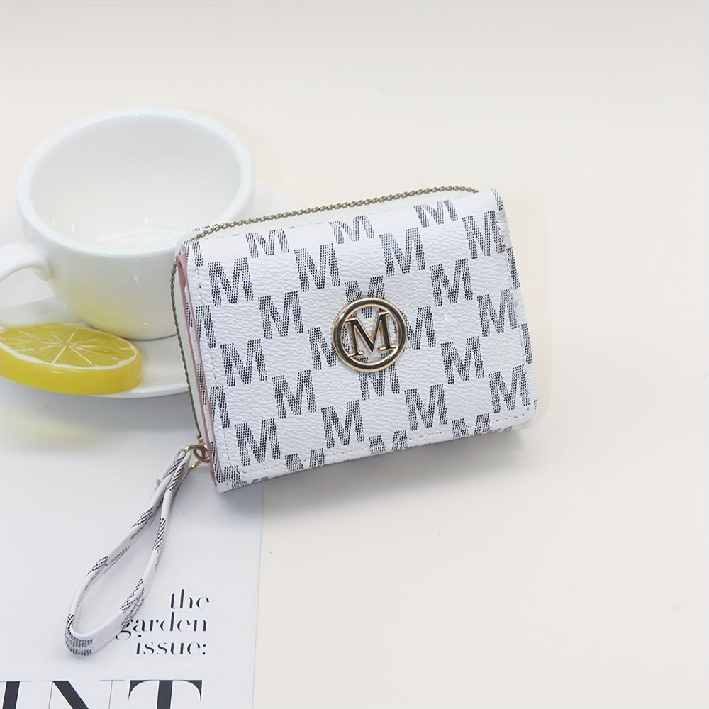 Women's Wallet – for Everyday Use, Designer Letter Print Trifold Fashionable – detail view 10