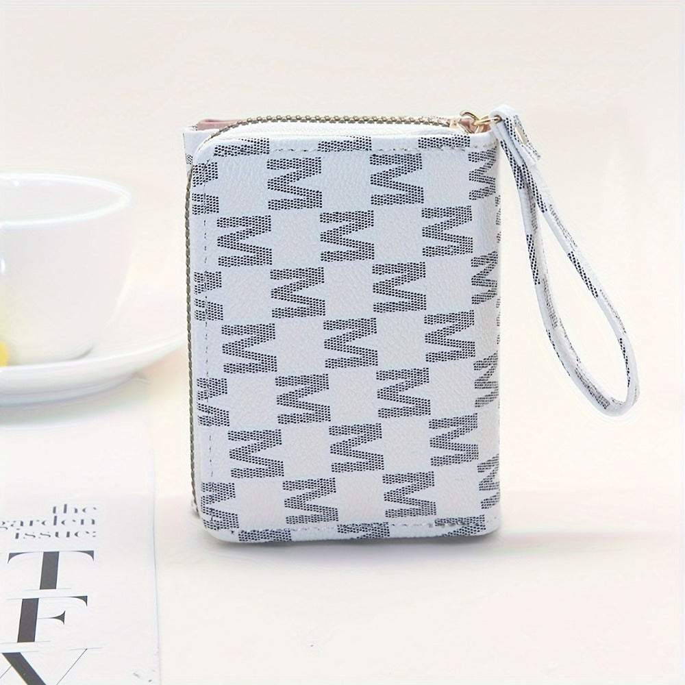 Women's Wallet – for Everyday Use, Designer Letter Print Trifold Fashionable – detail view 11