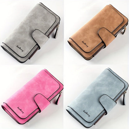 Women's Wallet – for Everyday Use, Trifold Long Card Slots Synthetic – detail view 4