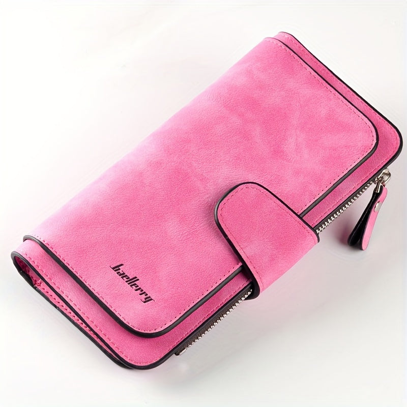 Women's Wallet – for Everyday Use, Trifold Long Card Slots Synthetic – detail view 16