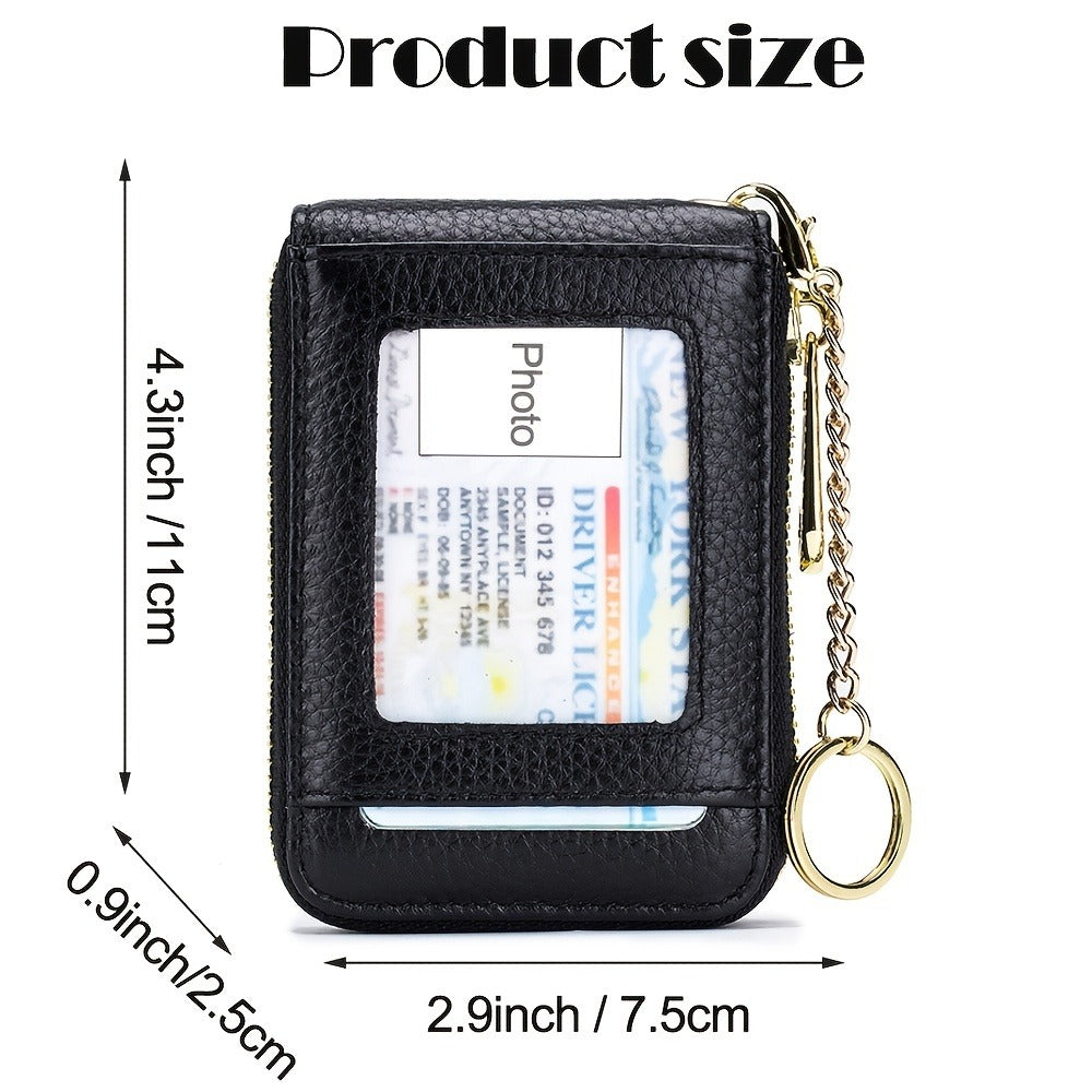 Women's Wallet – for Everyday Use, Zip Around Rfid Chain Multi – detail view 5