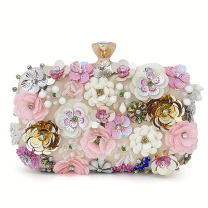 Women's Wallet – Floral Small Square Handheld Fairy – detail view 13