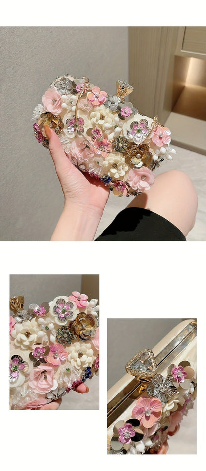 Women's Wallet – Floral Small Square Handheld Fairy – detail view 17