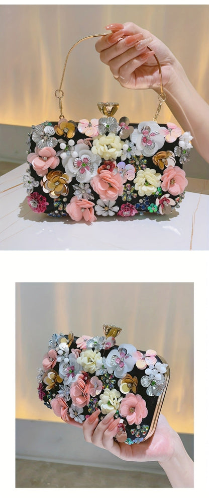 Women's Wallet – Floral Small Square Handheld Fairy – detail view 23