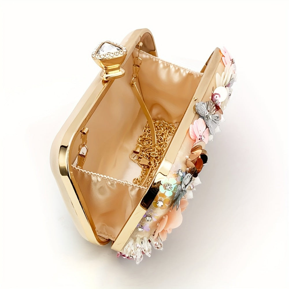 Women's Wallet – Floral Small Square Handheld Fairy – detail view 7
