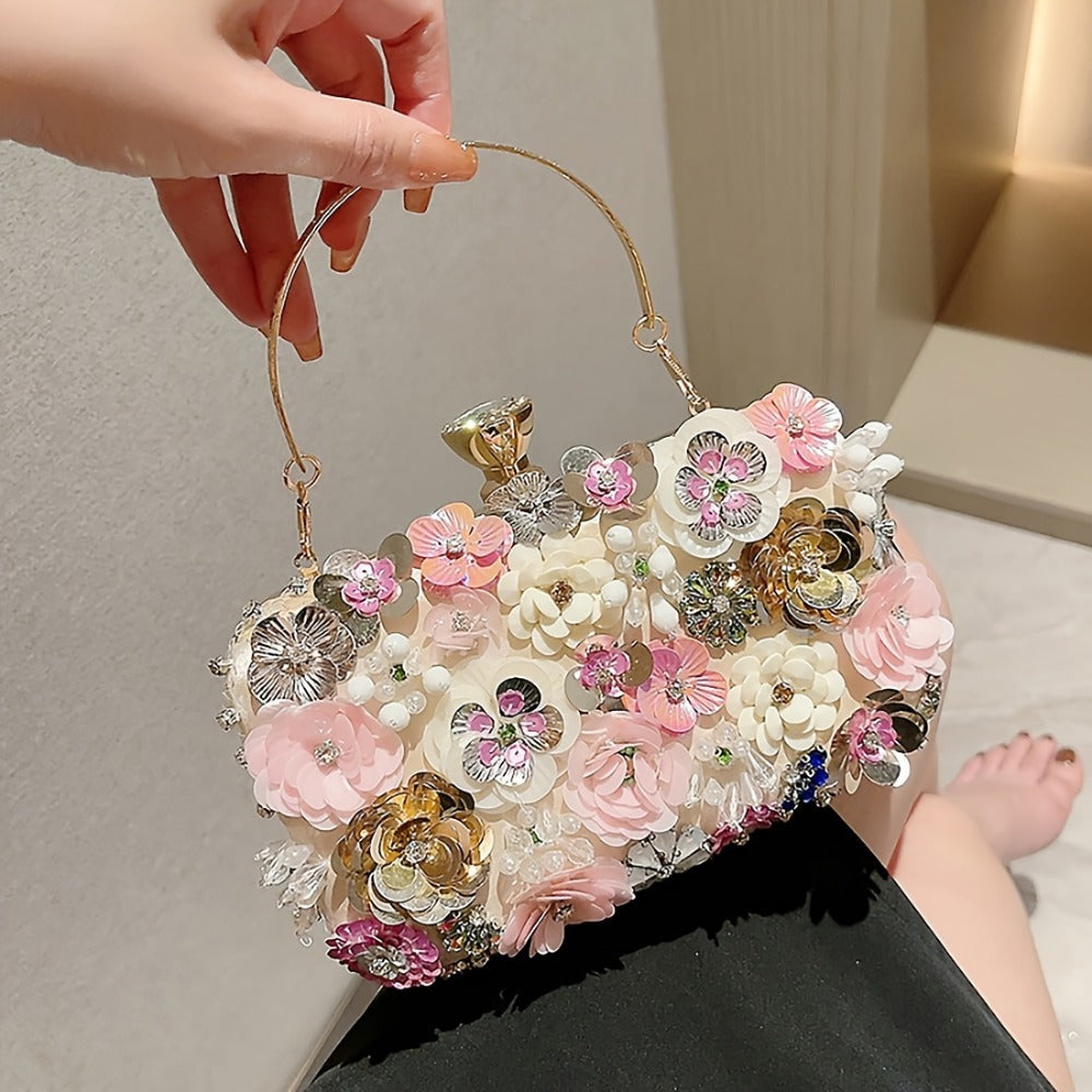 Women's Wallet – Floral Small Square Handheld Fairy – detail view 9