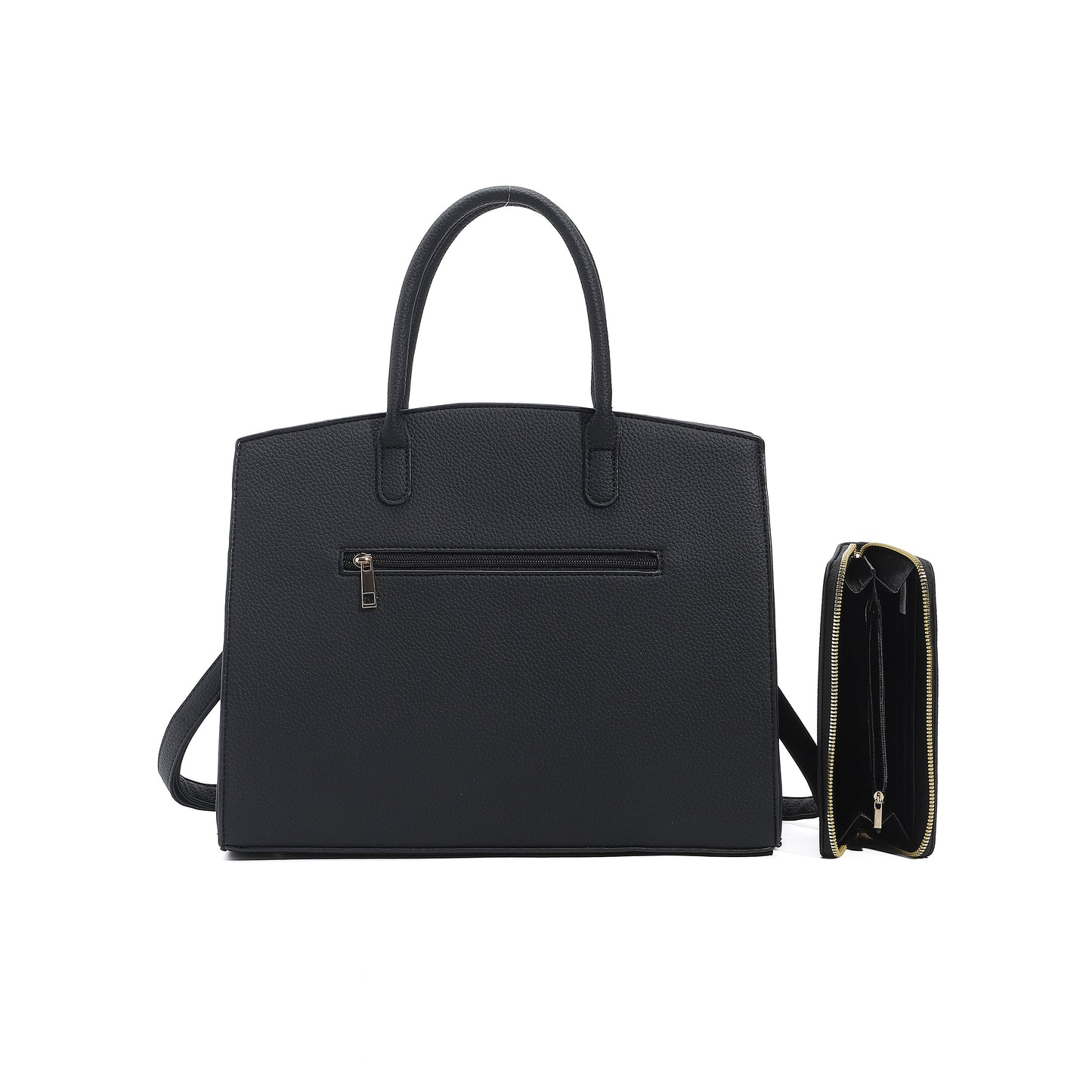 Women's Wallet – for Work & Everyday Use, Top Handle Set Matching Zipper – detail view 5