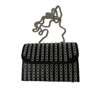 Women's Wallet – Full Diamond Rhinestone Evening Glitter – detail view 10