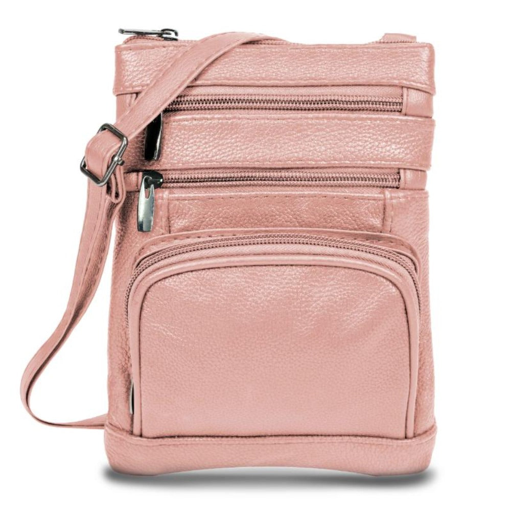 Women's Wallet – Genuine Leather, Multi Pocket, Adjustable Strap – detail view 16