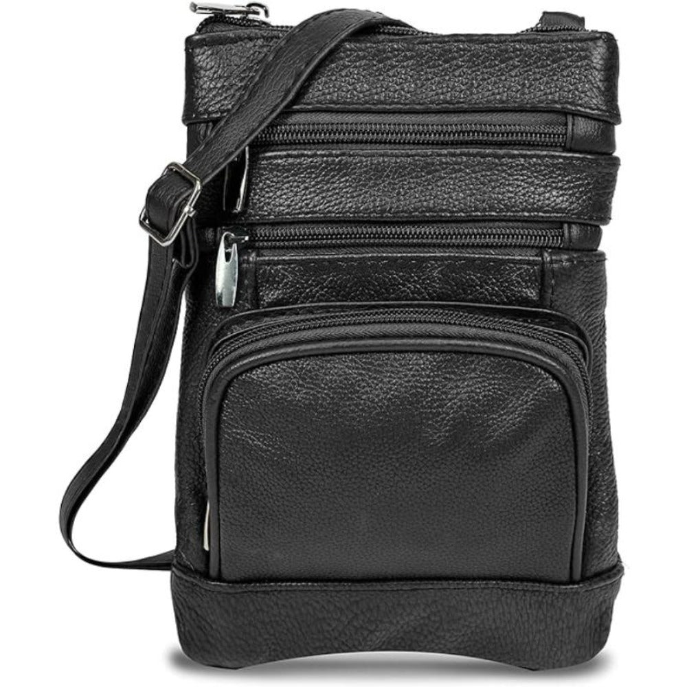 Women's Wallet – Genuine Leather, Multi Pocket, Adjustable Strap – detail view 26