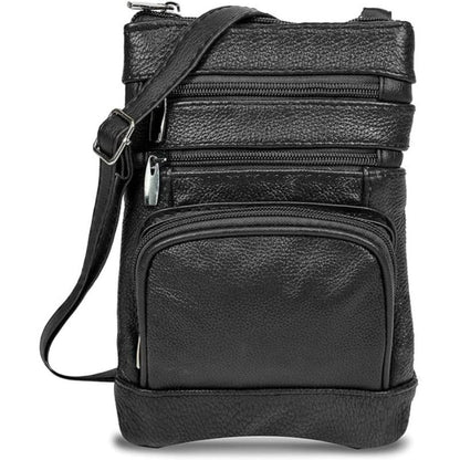 Women's Wallet – Genuine Leather, Multi Pocket, Adjustable Strap – detail view 26