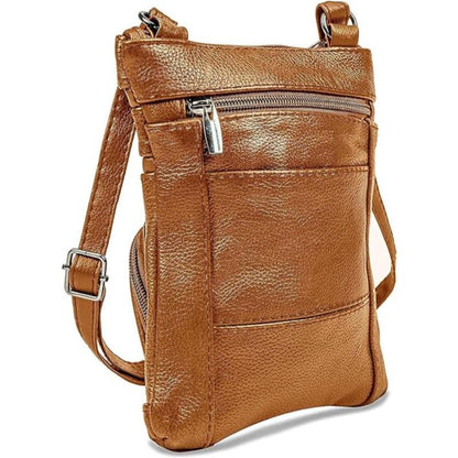 Women's Wallet – Genuine Leather, Multi Pocket, Adjustable Strap – detail view 48